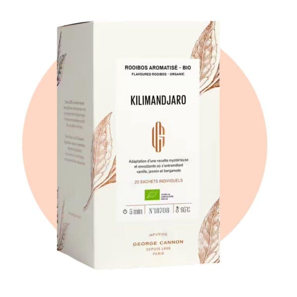 KILIMANDJARO - INFUSION AROMATISÉ BIO -  BOÎTE SACHETS 20